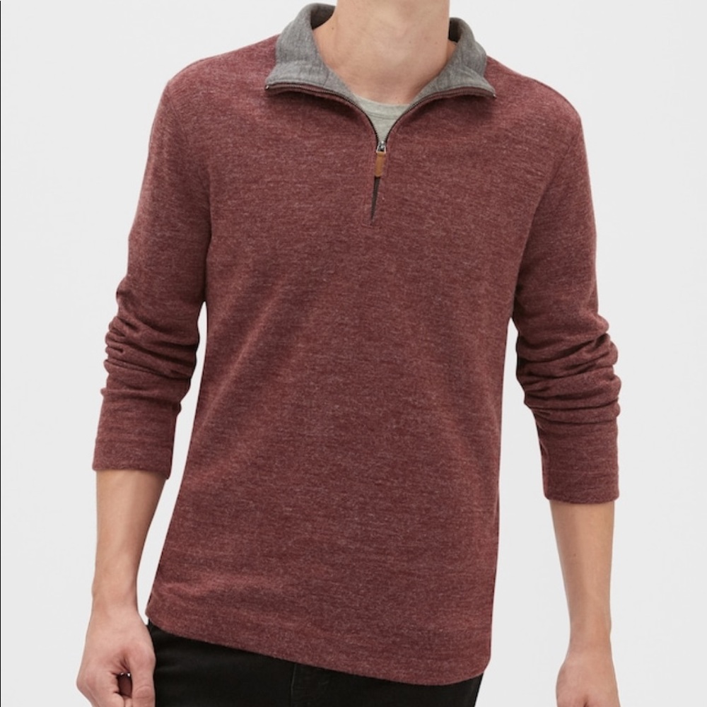 Banana Republic - Half Zip Sweater
